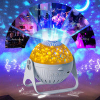 Galaxy Projector Starry Sky Projection Bedroom Bedside Decoration Night Light - Fun Gifts & More