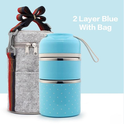 A Portable Stainless Steel Lunch Box - Fun Gifts & More