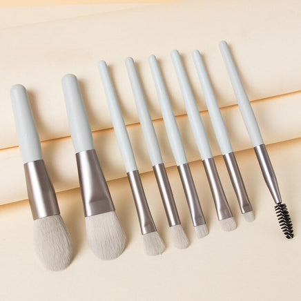 Travel Portable 8 Mini Makeup Brush Beauty Set - Fun Gifts & More