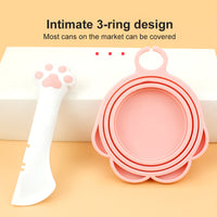 Multifunction Pet Canned Spoon Jar Opener Puppy Feeding Mixing Wet Dry Scoop Cat Dog Accessories Feeder Shovel Pets Tableware Multifunction Pet Canned Spoon Jar Opener Puppy - Fun Gifts & More