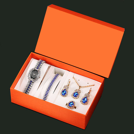 Quartz Watch Earrings Gift Box Set - Fun Gifts & More