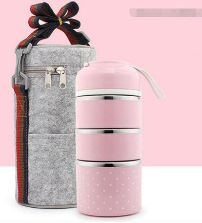 A Portable Stainless Steel Lunch Box - Fun Gifts & More