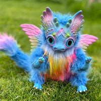 Fantasy Creature Angle Flying Dragon Doll - Fun Gifts & More