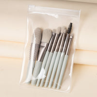 Travel Portable 8 Mini Makeup Brush Beauty Set - Fun Gifts & More