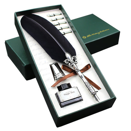 Household Simple Feather Pen Gift Set - Fun Gifts & More