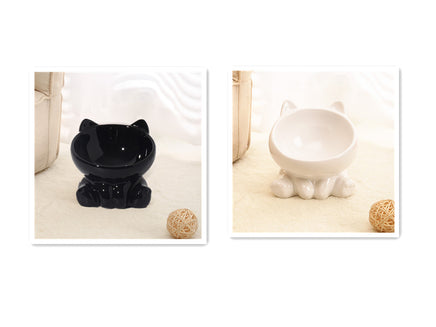 Ceramic Cat Neck Bowl - Fun Gifts & More