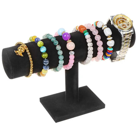 T-Bar Bracelet Holder Necklace Organizer Jewelry Display Boutique Watch Stand - Fun Gifts & More