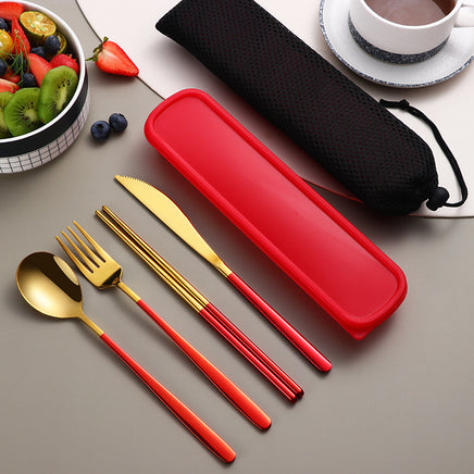 Stainless Steel Portable Gift Cutlery Set - Fun Gifts & More