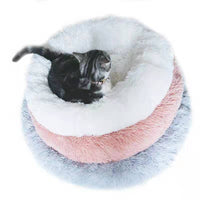 Round plush kennel - Fun Gifts & More