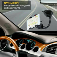 360 Car Rearview Mirror Rotation Adjustable Phone Holder Mount Multifunction - Fun Gifts & More