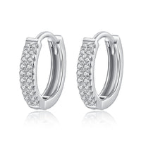 Sterling Silver Rhinestone Earrings - Fun Gifts & More