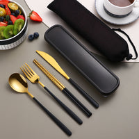 Stainless Steel Portable Gift Cutlery Set - Fun Gifts & More