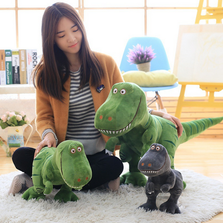 New Dinosaur Plush Toys Cartoon Tyrannosaurus Cute Stuffed Toy Dolls For Kids Children Birthday Gift - Fun Gifts & More