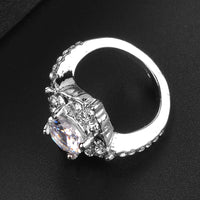 Popular zircon rhinestone crystal ring - Fun Gifts & More