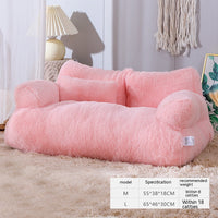 Soft Plush Cat Sofa Bed - Fun Gifts & More