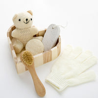 Bathroom Bath Set Love Wooden Barrel Gift Set - Fun Gifts & More