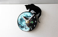 Mystic Cat Fridge Magnetic Clock - Fun Gifts & More