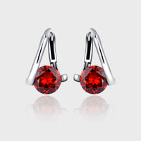 925 Sterling Silver Ins Vintage Exaggerated Earrings Female Earrings - Fun Gifts & More