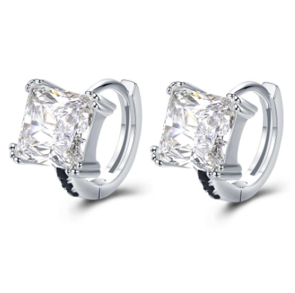 Sterling silver zircon earrings - Fun Gifts & More