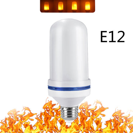 Simulation flame bulb LED flame light beating flame three gear  E27 universal screw tone atmosphere light bar - Fun Gifts & More