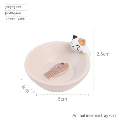 Cartoon Animal Mini Home Indoor Incense Holder - Fun Gifts & More