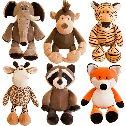 Jungle animal plush toys - Fun Gifts & More