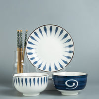 Ceramic Japanese Style Set Household Gift - Fun Gifts & More