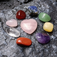 Colorful Irregular Natural Stone Set Gift Box - Fun Gifts & More