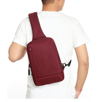 Men Chest Bag Shoulder Bags Crossbody Sling Backpack - Fun Gifts & More