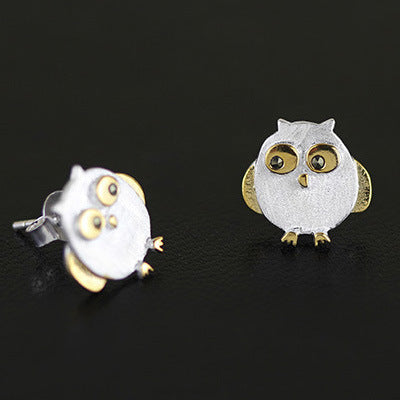 Owl Sterling Silver Earrings - Fun Gifts & More