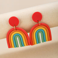 Wave Women's Simia Polymer Clay U-Shaped Earrings - Fun Gifts & More