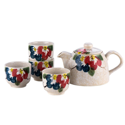 Japanese Style Ceramic Teapot Teacup Tea Set Gift Set - Fun Gifts & More