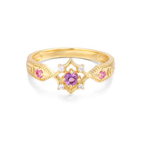 Sterling Silver Amethyst Ring Girl - Fun Gifts & More