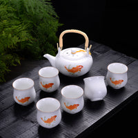 Large-capacity Set Of Ceramic Tea Set With Gift Box - Fun Gifts & More