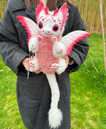 Fantasy Creature Angle Flying Dragon Doll - Fun Gifts & More