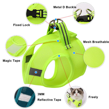 Anti-strike cat traction cat harness - Fun Gifts & More