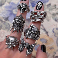 Europe And America Creative Dark Retro Butterfly Ring Fashion Hip Hop - Fun Gifts & More