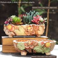 Large Succulent Flower Pot Ceramic - Fun Gifts & More