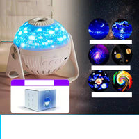 Galaxy Projector Starry Sky Projection Bedroom Bedside Decoration Night Light - Fun Gifts & More