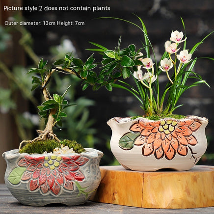 Large Succulent Flower Pot Ceramic - Fun Gifts & More