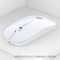 Wireless Silent Click Rechargeable Laptop Gaming Mouse