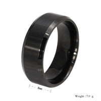 Simple ring titanium steel ring - Fun Gifts & More