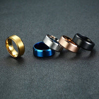 Simple ring titanium steel ring - Fun Gifts & More