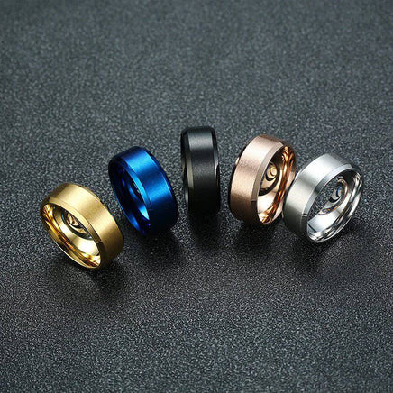 Simple ring titanium steel ring - Fun Gifts & More