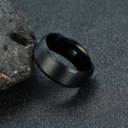 Simple ring titanium steel ring - Fun Gifts & More