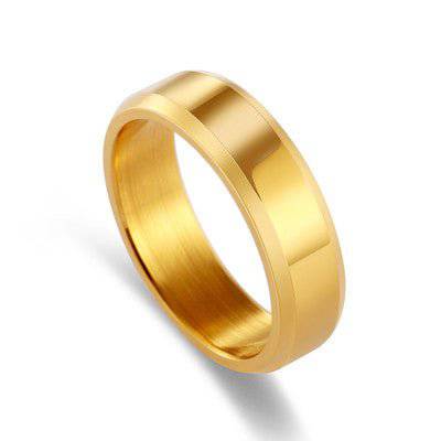 Simple ring titanium steel ring - Fun Gifts & More