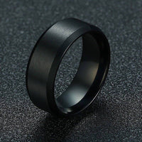 Simple ring titanium steel ring - Fun Gifts & More