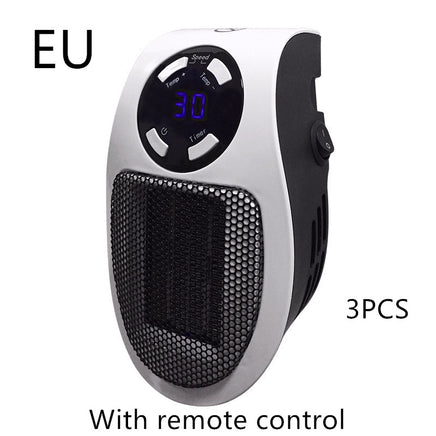 Portable Electric Heater Wall Fan Heater Handy Heating Stove Adjustable Thermostat Radiator Warmer Machine Home Appliance - Fun Gifts & More