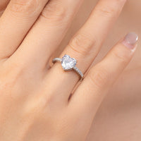 Women's Sterling Silver Love Ring - Fun Gifts & More