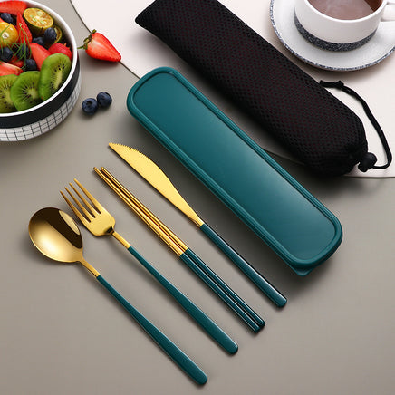 Stainless Steel Portable Gift Cutlery Set - Fun Gifts & More